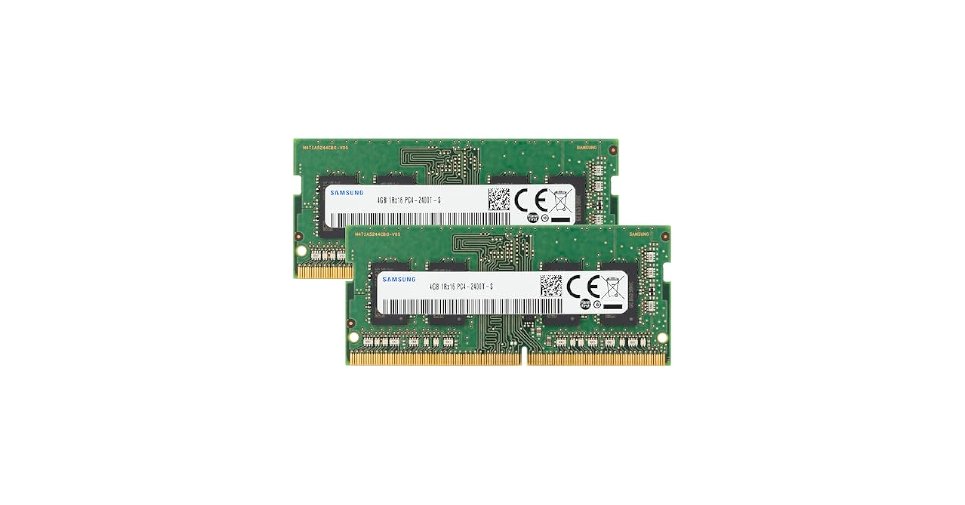 SAMSUNG - TEAM DDR4　PC4-19200 DDR4 2400MHz 8GBx2 Samsung 8GB (2x4GB) DDR4 2400MHz PC4-19200 (PC4-2400T) CL17